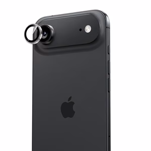 Benks Karkaistu lasi Glass Warrior Metal Lens Protector kameran linssi iPhone 17 Air:lle (1 linssi) musta
