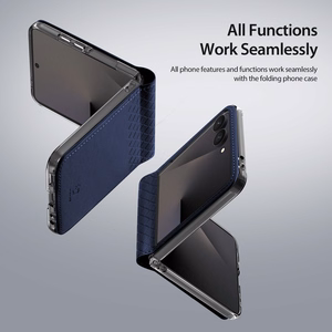 DUX DUCIS BRIL -suojakuori SAMSUNG Z Flip 8, musta