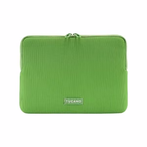 Tucano Colore2 neoprene laptop sleeve for MacBook Air 13-inch (M5/M4/M3/M2/M1, 2026–2018), MacBook Pro 13-inch and 12-inch laptops, green