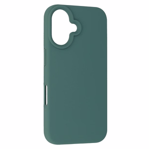 Tel Protect Silicone Premium iPhone 16:lle tummanvihreä