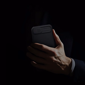 Nillkin CamShield Pro Magneettinen Suojakuori iPhone 16e / 17e:lle - Musta