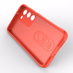 Magic Shield Suojakuori Samsung Galaxy S23+:lle joustava panssaroitu punainen
