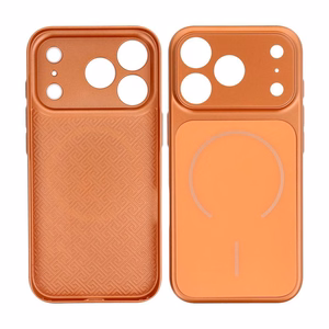 Suojakuori iPhone 13 PRO MAX:lle Make 17 MagSafe-yhteensopiva oranssi