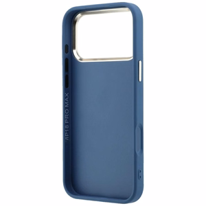Guess 4G & Big Resin Logo -suojakuori iPhone 17 Pro / 18 Pro -malleille, vaaleansininen