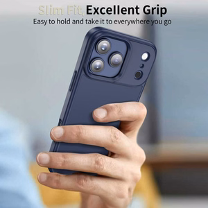 Tech-Protect MagMat Suojakuori iPhone 17 Pro:lle - Matta laivastonsininen