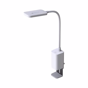 LED pöytälamppu 6W kiinnityspidikkeellä PURE FLB-10 KIRSTEN valkoinen Forever Light