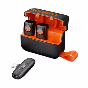 Hohem microphone (2TX + 1RX + charging case) Type-C
