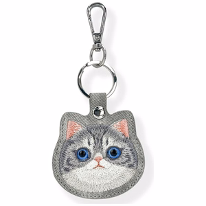 Nimmy Big Eyed Pet 2.0 Cat Tracker/Avaimenperan Suojakuori - harmaa