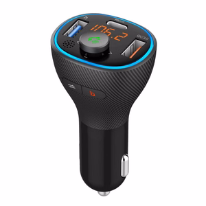 ART FM-lähetin bluetooth 5.0 + USB A QC3.0 + Typ C (yhteensä 30W) FM-73 musta