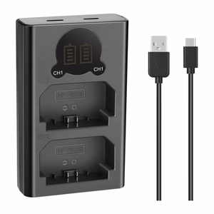 NEEWER DL-FZ100 Dual Battery Charger for NP-FZ100-S Batteries