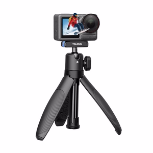 Telesin DJI Action pikakiinnitys selfie-sauva jalustalla