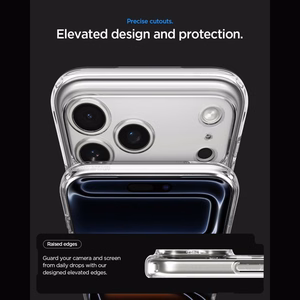 Spigen Ultra Hybrid MagSafe Zero One -suojakuori iPhone 18 Pro Max / 17 Pro Max -malleille, valkoinen