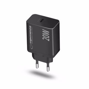 Esperanza EZC104K verkkolaturi 20W musta