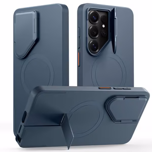 Tech-Protect Kevlar Aura MagSafe -suojakuori Samsung Galaxy S26 Ultralle - laivastonsininen