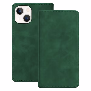 Smart Suede -kuori mallille iPhone 14 6,1", vihreä