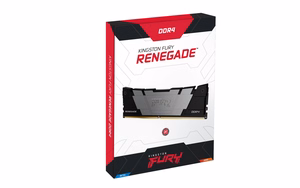 Kingston Technology FURY 16GB 3200MT/s DDR4 CL16 DIMM 1Gx8 Renegade musta