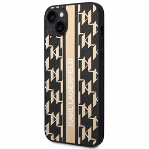 Karl Lagerfeld KLHCP14MPGKLSKW iPhone 14 Plus 6,7 "kovakotelo ruskea / ruskea Monogrammi raita