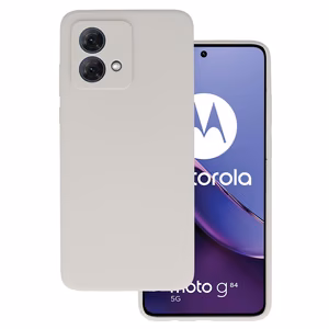Silicone Lite Suojakuori Motorola Moto G84 5G:lle - titaani