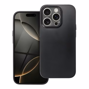 Suojakuori ULTRATHIN MATT iPhone 16 Air:lle musta