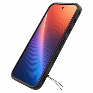 Spigen Liquid Air Suojakuori Google Pixel 9A:lle - matta musta