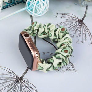 Apple Watch 42 / 44 / 45 mm hihnan rannekorun kuminauha - avokado
