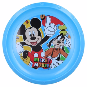 Mickey Mouse -jälkiruokalautanen, sininen