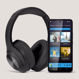 Kruger&Matz F2 langattomat on-ear-kuulokkeet, mustat