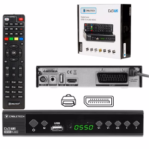 Cabletech URZ0336C – DVB-T2 H.265/HEVC -digitaalinen antenniverkon vastaanotin
