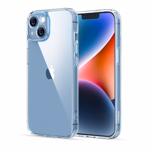 Ugreen Classy Clear Enhanced Protective Protective Case for iPhone 14 Plus Transparent (LP618) with Gel Frame Classy Clear Enhanced Protective Case