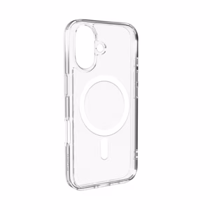 Puro Lite Mag MagSafe Silikoninen Suojakuori iPhone 16 Plusalle - läpinäkyvä