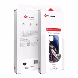 Suojakuori iPhone 16 PRO MAX:lle Forcell F-Protect Mirage yhteensopiva MagSafe Military Drop-Test gold island