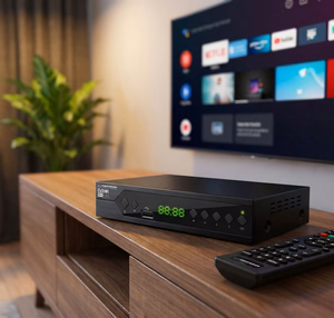 Esperanza EV107R – DVB-T2 H.265/HEVC -digitaalinen antenniverkon vastaanotin, musta