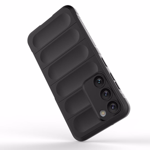 Magic Shield Suojakuori Samsung Galaxy S23+:lle joustava panssaroitu musta