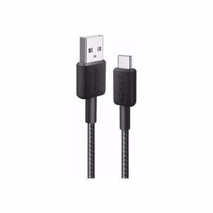 Anker 322 A81H6G11 – nylon USB-A to USB-C cable, black