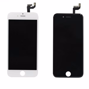 LCD-näyttö yhteensopiva iPhone 6S 4.7'' valkoinen (kopio / vakiolaatu)