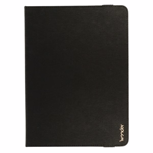 Wonder Nahkainen Tablet-suojakuori 13 tuumaa musta