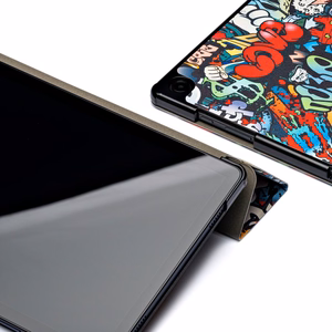 Case Reach Smart Leather Samsung X200/X205 Tab A8 10.5 2021 graffiti