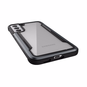 X-Doria Raptic Shield Pro suojakuori Samsung Galaxy S22+ 5G -laitteelle, antimikrobisella suojalla, musta