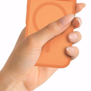 3mk Misty MagCase -suojakuori mallille iPhone 17 Pro Max / 18 Pro Max – oranssi