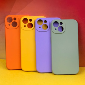 Puhelimen suojakuori Silicone Apple iPhone 16 Pro Max violetti
