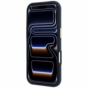Guess Smooth & Big Strass Logo -suojakuori iPhone 18 Pro / 17 Pro – sininen