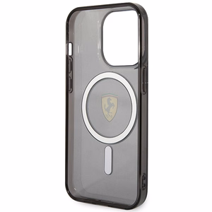 Ferrari FEHMP14XURKK iPhone 14 Pro Max 6.7" musta/musta hardcase Translucent Magsafe