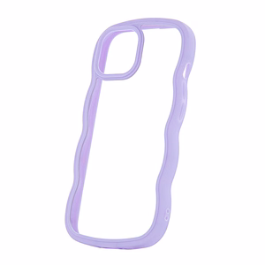 Wave-suojakuori iPhone X / XS violetti