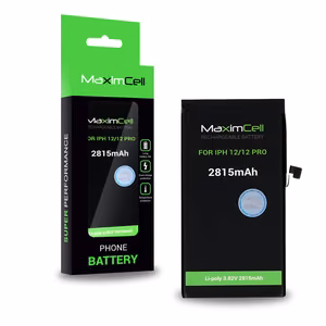 Maximcell akku iPhone 12/12 Pro:lle 2815mAh Li-poly