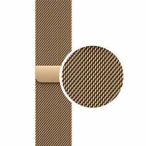 Crong Milano Steel -teräsranneke Apple Watch 38/40/41/42 mm:lle, ruusukulta
