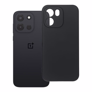 Musta silikonisuojakuori OnePlus Nord 6 / Nord CE6 -puhelimille