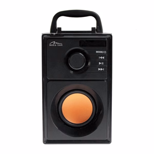 Media-Tech Boombox BT MT3145 V2 – kannettava stereokaiutin, 15 W, musta