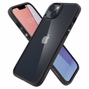 Spigen Ultra Hybrid iPhone 14 Plus -kotelo - Matta musta
