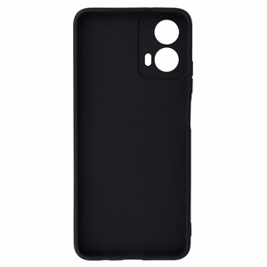 Back Case MATT Suojakuori MOTOROLA MOTO G45 5G:lle musta