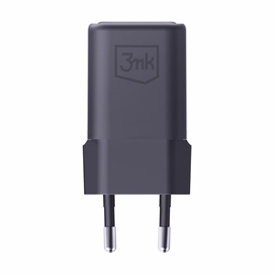 3mk Hyper Charger PD 33W GaN QC4+ PPS AFC FCP SCP 1A1C Seinälaturi - musta